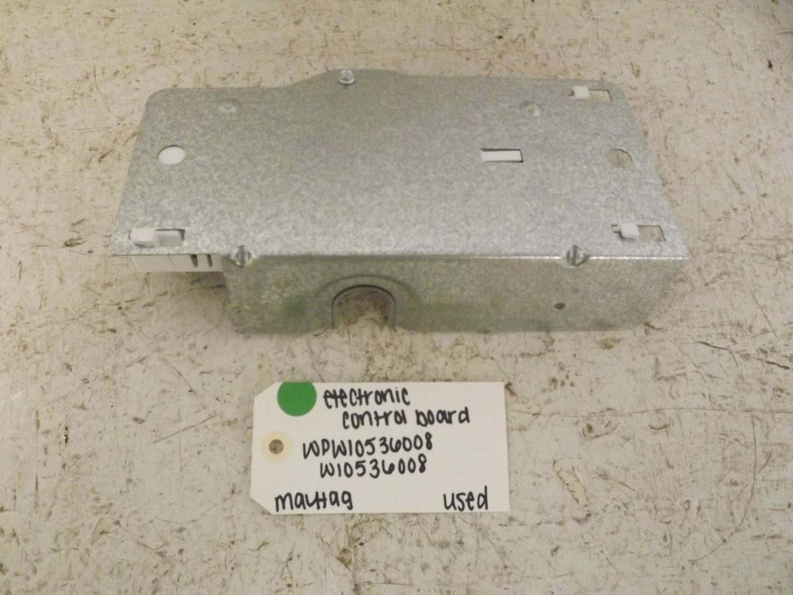 Maytag Dryer WPW10536008 W10536008 Electronic Control Board Used Maytag Dryer WPW10536008 W10536008 Electronic Control Board Used